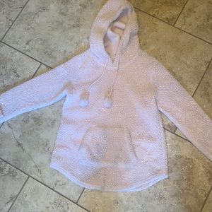 Pink pullover jacket